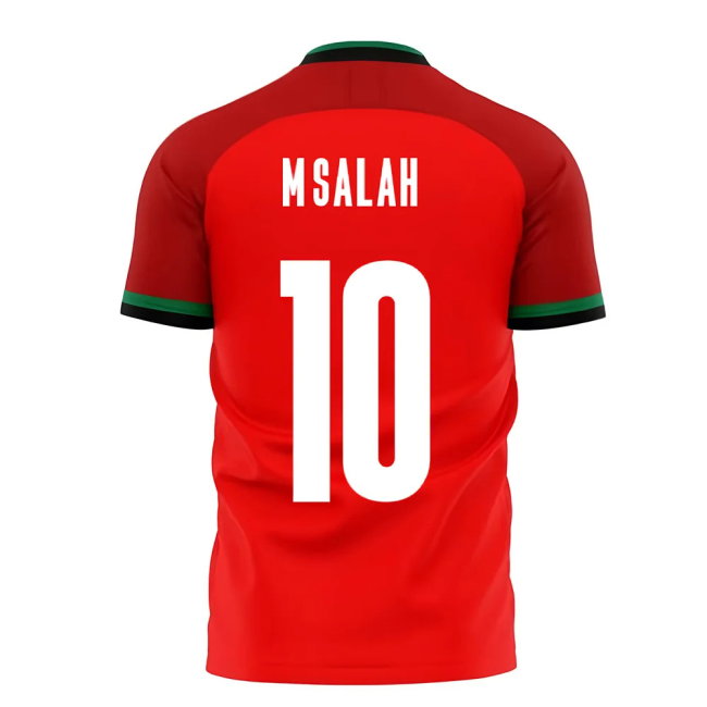 Egypt 2025-2026 Home Concept Football Kit (Libero) (M.SALAH 10)-SoccerKits Hub | Buy Soccer Jerseys Online